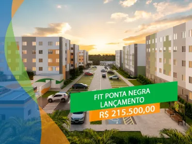 Apartamento com 2 Quartos à venda, 36m² no Ponta Negra, Manaus