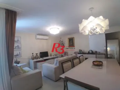 Apartamento com 3 Quartos à venda, 159m² no Gonzaga, Santos