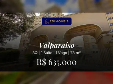 Apartamento com 3 Quartos à venda, 73m² no Valparaíso, Serra
