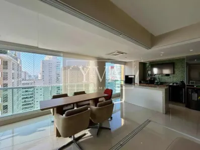 Apartamento com 3 Quartos para alugar, 161m² no Campo Belo, São Paulo