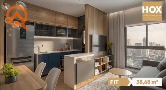 Flat com 1 Quarto à venda, 38m² no Cambuí, Campinas