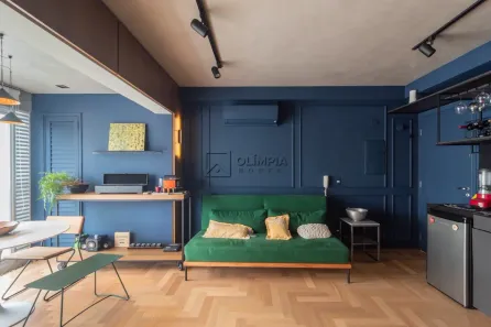 Apartamento com 1 Quarto à venda, 42m² no Indianópolis, São Paulo