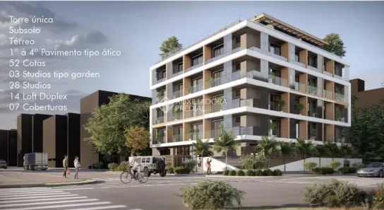 Apartamento com 1 Quarto à venda, 25m² no Canasvieiras, Florianópolis