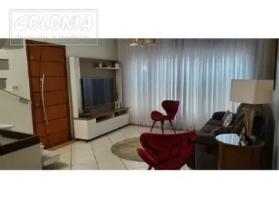 Sobrado com 3 Quartos à venda, 150m² no Vila Alzira, Santo André