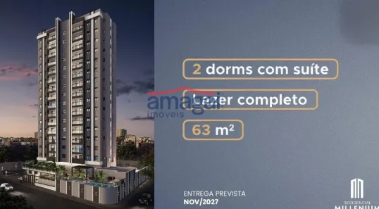 Apartamento com 2 Quartos à venda, 64m² no Centro, Jacareí