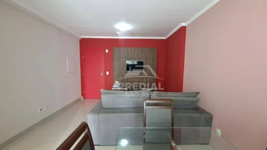 Apartamento com 1 Quarto para alugar, 57m² no Jardim das Colinas, São José dos Campos