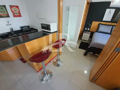 Flat com 1 Quarto para alugar, 30m² no Moema, São Paulo