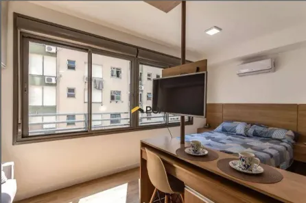 Apartamento com 1 Quarto para alugar, 28m² no Farroupilha, Porto Alegre