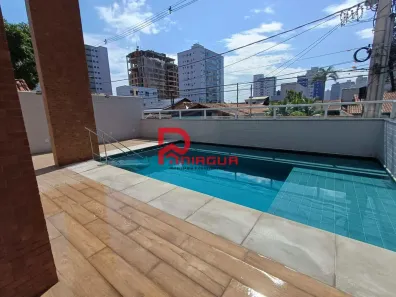 Apartamento com 2 Quartos para alugar, 73m² no Guilhermina, Praia Grande