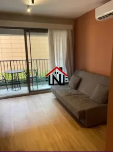 Apartamento com 1 Quarto para alugar, 43m² no Indianópolis, São Paulo