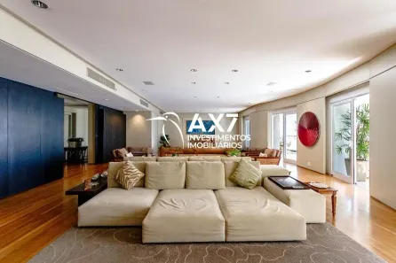 Apartamento com 4 Quartos para alugar, 433m² no Chácara Itaim, São Paulo