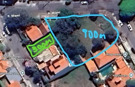 Lote/Terreno à venda, 900m² no Jardim América, Sorocaba