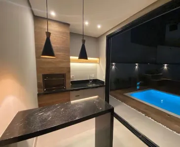 Casa de Condomínio com 3 Quartos à venda, 174m² no Vila Monte Alegre, Paulínia