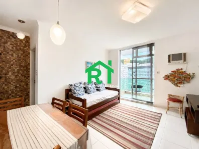 Apartamento com 1 Quarto à venda, 50m² no Pitangueiras, Guarujá