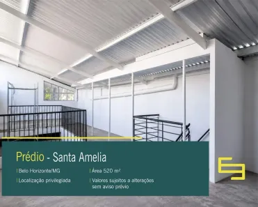 Prédio Comercial à venda, 520m² no Santa Amélia, Belo Horizonte