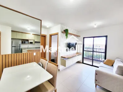 Apartamento com 2 Quartos para alugar, 57m² no Jardim das Oliveiras, Ribeirão Preto