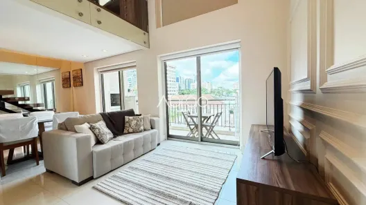Apartamento com 1 Quarto para alugar, 73m² no Batel, Curitiba