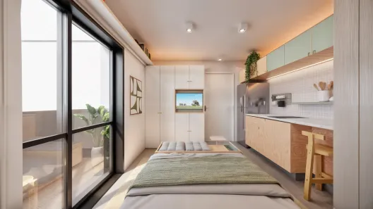 Apartamento com 1 Quarto à venda, 19m² no Vila Buarque, São Paulo