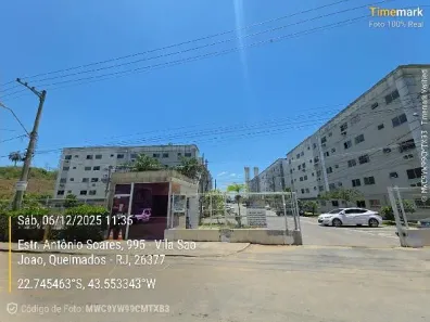 Apartamento com 2 Quartos à venda, 46m² no Vila São João, Queimados