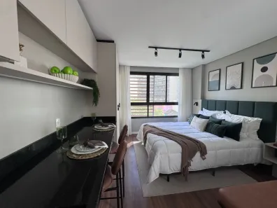 Apartamento com 1 Quarto para alugar, 36m² no Centro, Florianópolis