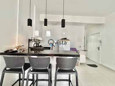 Kitnet com 1 Quarto à venda, 34m² no Pitangueiras, Guarujá