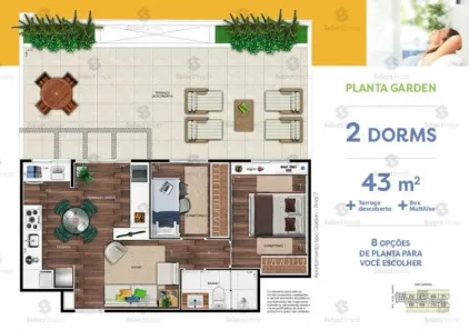 Apartamento com 2 Quartos à venda, 76m² no Centro, Diadema