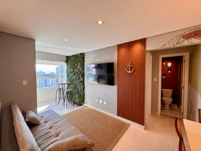 Apartamento com 1 Quarto à venda, 58m² no Canto do Forte, Praia Grande