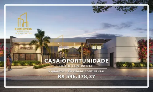 Casa com 3 Quartos à venda, 85m² no Cidade Continental, Serra