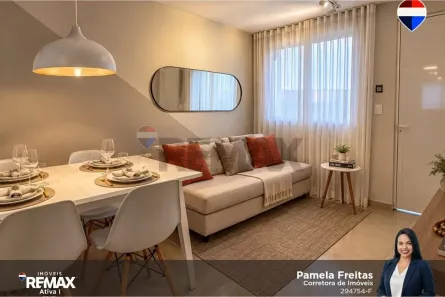 Casa com 2 Quartos à venda, 41m² no Conjunto Residencial Vitório Cezarino, Rio das Pedras