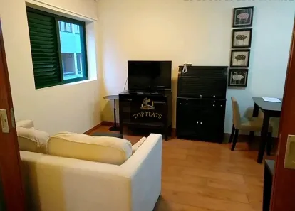 Flat com 1 Quarto para alugar, 40m² no Itaim Bibi, São Paulo