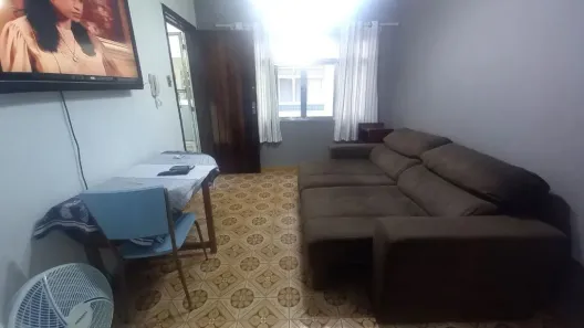 Apartamento com 2 Quartos para alugar, 55m² no Canto do Forte, Praia Grande