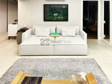 Apartamento com 1 Quarto para alugar, 84m² no Brooklin Paulista, São Paulo