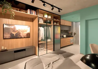 Apartamento com 1 Quarto à venda, 34m² no Vila Monte Alegre, Ribeirão Preto