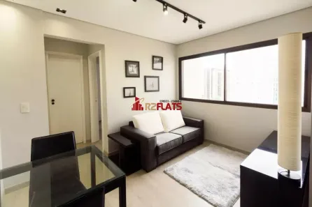 Apartamento com 1 Quarto para alugar, 37m² no Indianópolis, São Paulo