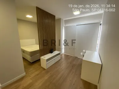 Apartamento com 1 Quarto para alugar, 34m² no Chácara Santo Antônio (Zona Sul), São Paulo