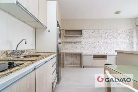 Apartamento com 1 Quarto para alugar, 32m² no Centro, Curitiba