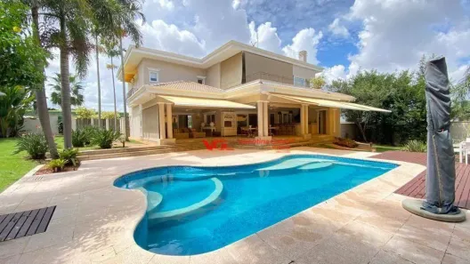 Casa de Condomínio com 4 Quartos para venda ou aluguel, 538m² no Jardim Vila Paradiso, Indaiatuba