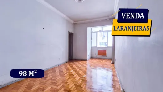 Apartamento com 3 Quartos à venda, 98m² no Laranjeiras, Rio de Janeiro