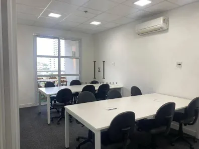 Sala Comercial para alugar, 85m² no Vila São Francisco (Zona Sul), São Paulo