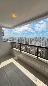 Apartamento com 3 Quartos para alugar, 96m² no Boa Viagem, Recife