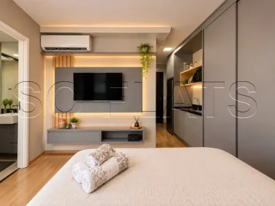 Flat com 1 Quarto à venda, 30m² no Indianópolis, São Paulo