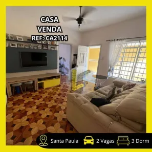 Casa com 3 Quartos à venda, 166m² no Santa Paula, São Caetano do Sul