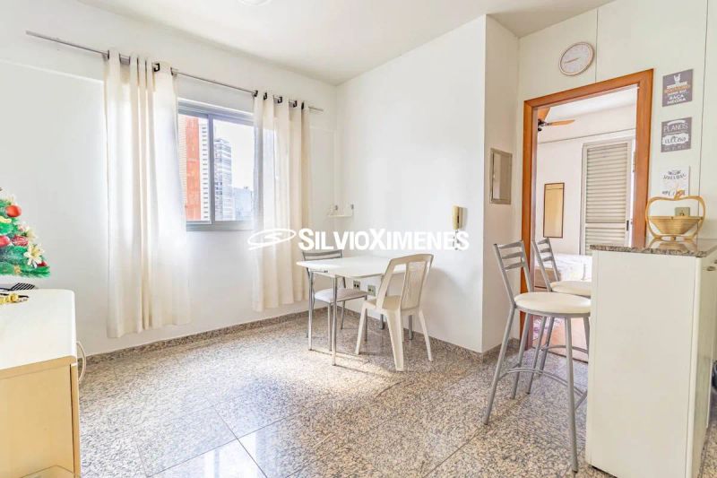 Apartamento com 1 quarto — Funcionários, Belo Horizonte