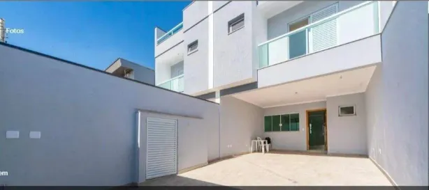 Sobrado com 3 Quartos à venda, 190m² no Vila Scarpelli, Santo André