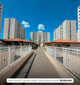 Apartamento com 2 Quartos à venda, 55m² no Jardim Limoeiro, Serra