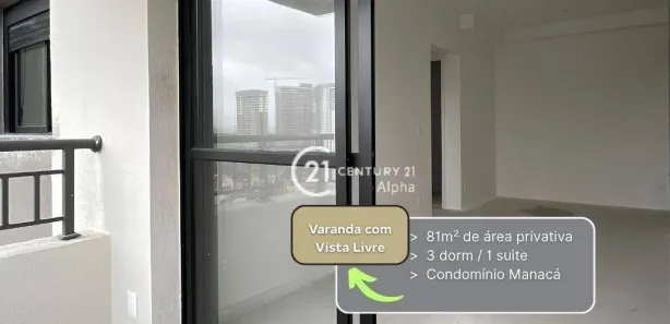 Apartamento com 3 Quartos à venda, 81m² no Jardim Iracema/Aldeia, Barueri