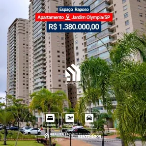 Apartamento com 4 Quartos à venda, 134m² no Jardim Olympia, São Paulo