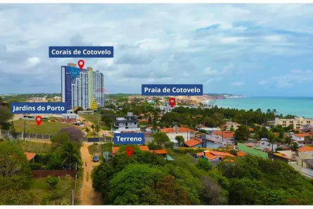 Lote/Terreno à venda, 600m² no Cotovelo (Distrito Litoral), Parnamirim