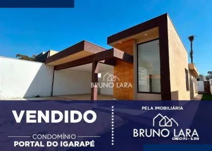 Casa de Condomínio com 3 Quartos à venda, 165m² no Cidade Nova, Igarapé