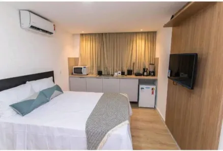 Flat com 1 Quarto à venda, 20m² no Cabo Branco, João Pessoa
